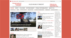 Desktop Screenshot of glenrosecurrent.com