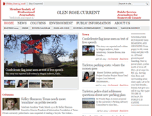 Tablet Screenshot of glenrosecurrent.com